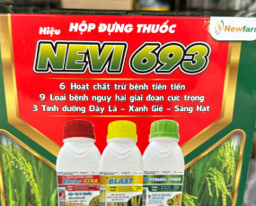 BỘ BA NẤM KHUẨN NEVI 693-BACTER XTRA (GamycinUSA 150SL)-BLAST (Azobem 400SC)-TV PYRANIL 390SC