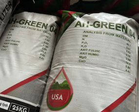AH-GREEN 04 ( HỮU CƠ VI SINH BỘT ) BAO 25KG 
