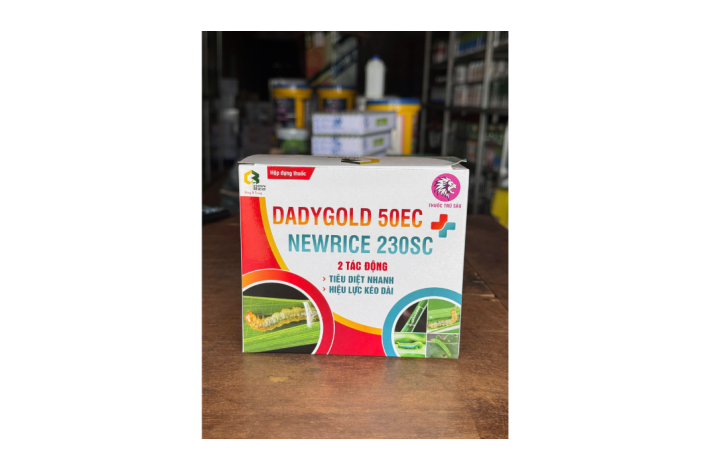 COMBO NEWRICE 230SC và DADYGOLD 50EC SNEWRICE - ĐẶC TRỊ SÂU KHÁNG THUỐC