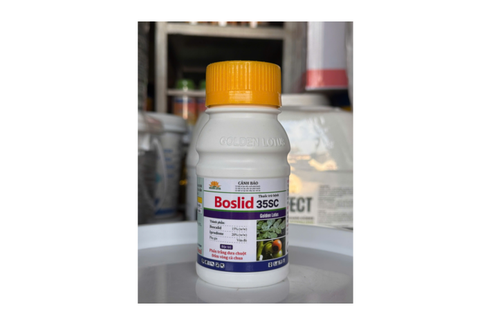 BOSLID 35SC ĐẶC TRỊ NẤM BÔNG SEN VÀNG