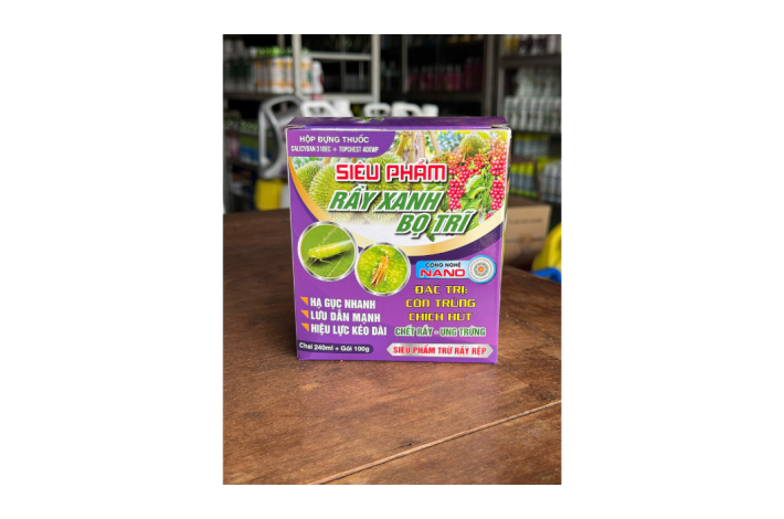  COMBO TOPCHEST 400W và CALICYDAN 310EC NAKA - ĐẶC TRỊ RẦY XANH