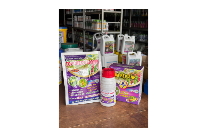  COMBO TOPCHEST 400W và CALICYDAN 310EC NAKA - ĐẶC TRỊ RẦY XANH