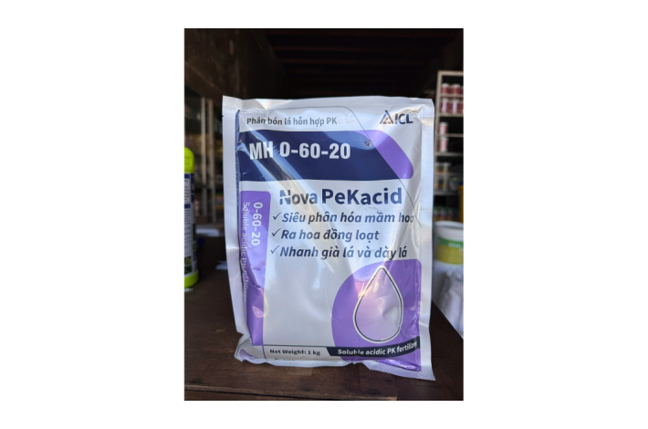 NPK 0-60-20 ICL ISRAEL TẠO MẦM HOA MH