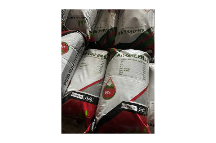 AH-GREEN 04 ( HỮU CƠ VI SINH BỘT ) BAO 25KG 