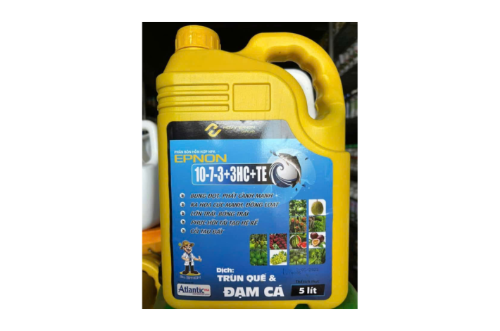 ĐẠM CÁ EPNON 10-7-3+3HC+TE (5 lít)