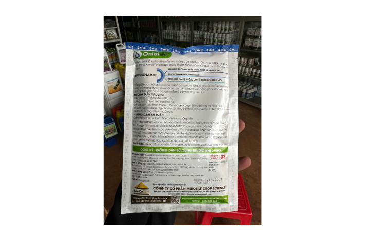 ONLAI 5WP - UNICONAZOLE 5%  ĐIỀU HÒA SINH TRƯỞNG