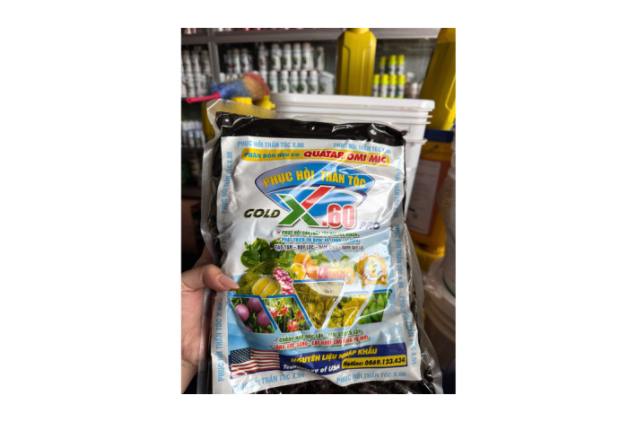 HỮU CƠ PHỤC HỒI THẦN TỐC X60 