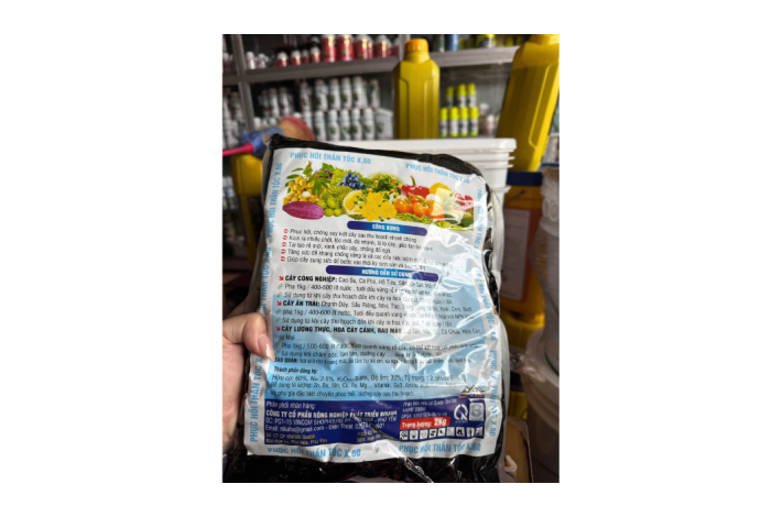 HỮU CƠ PHỤC HỒI THẦN TỐC X60 