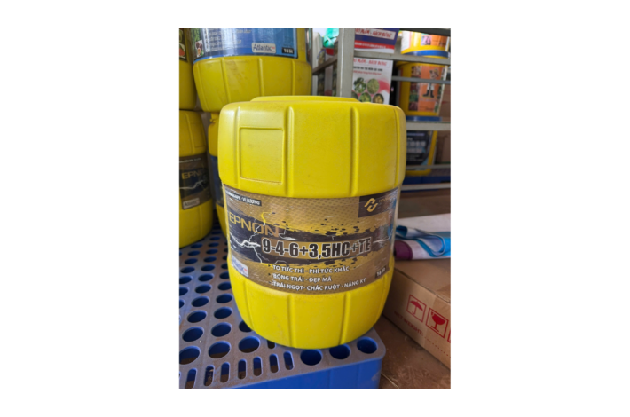 ĐẠM CÁ NUÔI TRÁI EPNON 9-4-6+3.5HC+TE (18 lít)