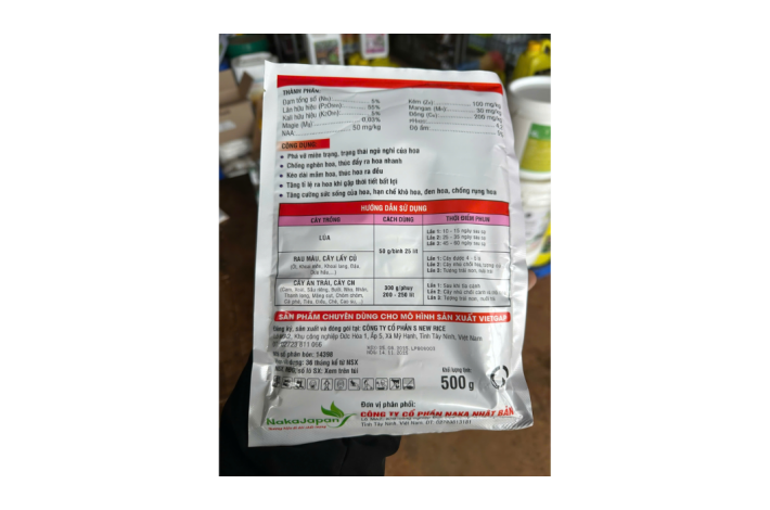 SIÊU TẠO MẦM NAKA 5-55-5 + TE