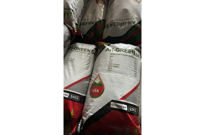 AH-GREEN 04 ( HỮU CƠ VI SINH BỘT ) BAO 25KG 