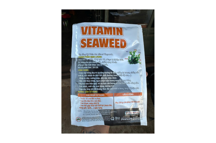 VITAMIN SEAWEED CHỐNG RỤNG BÔNG RỒNG LỬA