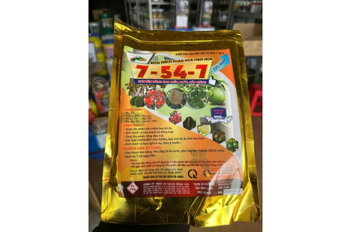 NPK 7-54-7 TẠO MẦM HOA RỒNG LỬA