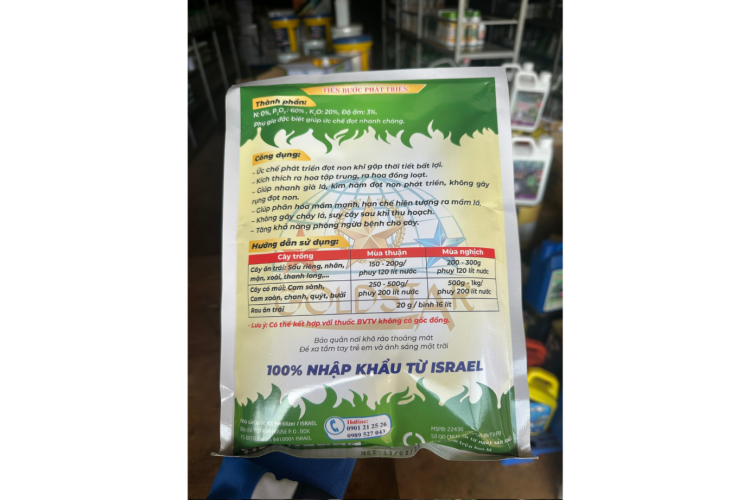 0-60-20 CHẶN ĐỌT KIM NÔNG