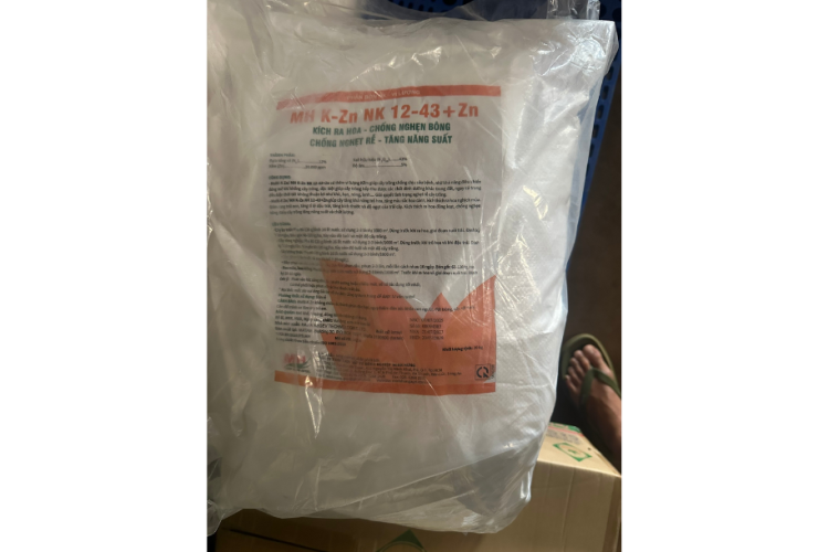 MH K-Zn NK 12-43+Zn HAIFA CHÍNH HÃNG ( bao 20kg ) 