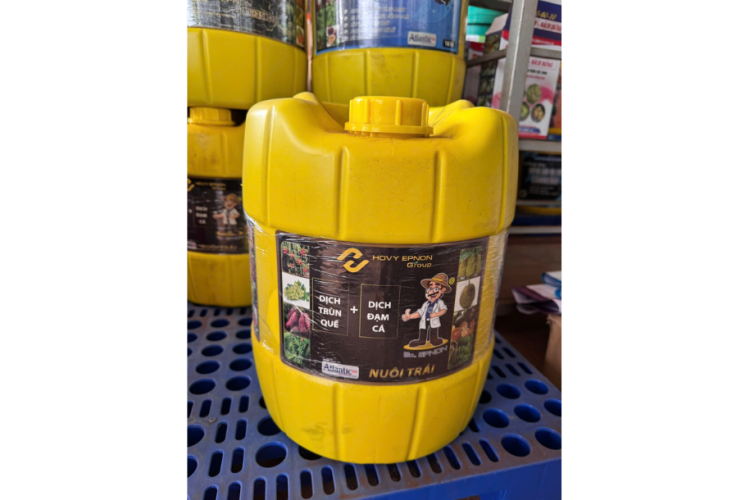 ĐẠM CÁ NUÔI TRÁI EPNON 9-4-6+3.5HC+TE (18 lít)