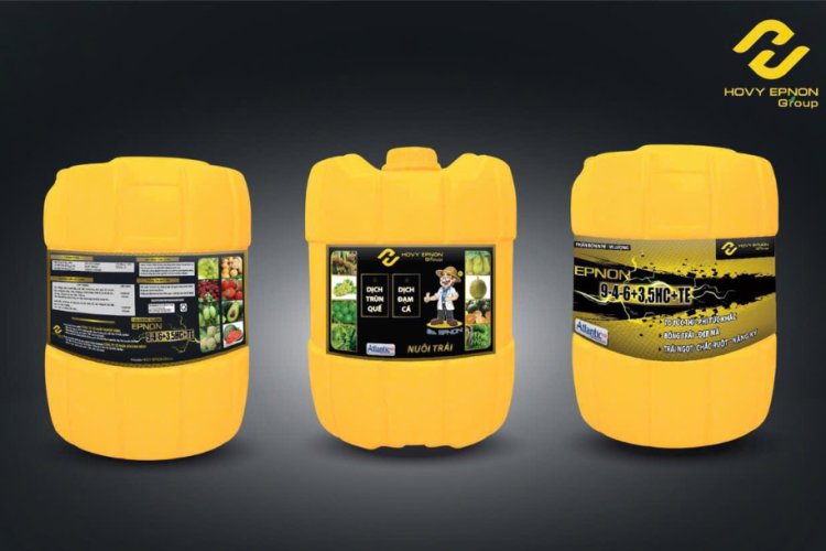 ĐẠM CÁ NUÔI TRÁI EPNON 9-4-6+3.5HC+TE (18 lít)