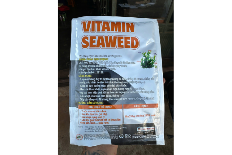 Vingrowth seaweed